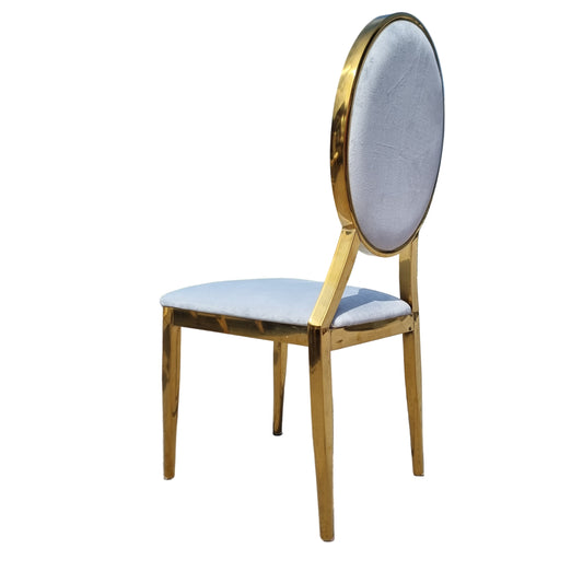 Сива медаљон столица (штоф), НОВ МОДЕЛ