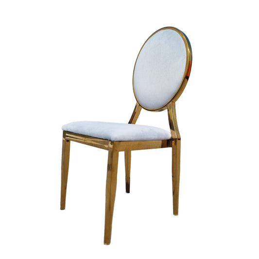 Сива медаљон столица (штоф), НОВ МОДЕЛ